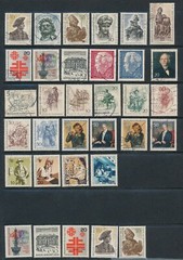 GERMANY – BERLIN (1966-69) **8 COMPLETE SETS & MORE**; MNH, MH & USED CV $60+