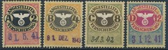 Stamp Germany Revenue WWII Fascism War Era Medical Insurance Selection 2 Used