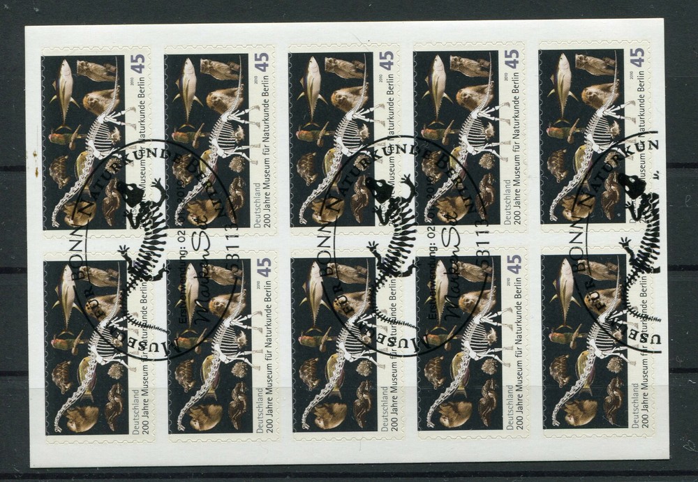 Bund FB 5 ESST Bonn Stamped Authentic Expert Checked