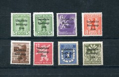 GERMANY SOVIET OCCUPATION ZONE DDR 1948 GENERAL ISSUE 10N22-10N28 PERFECT MNH