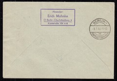 Berlin SBZ 170 III, 174 III, Bizone 46 I On Orts-R-Brief Charlottenburg 4/5.7.48
