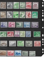 MNH Stamp collection 1930s & 1940s Germany Third Reich Regular postage #2390