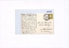 GRAF ZEPPELIN Postcard Friedrichshafen *NEW HARBOUR STATION* 1933 Germany PZ196