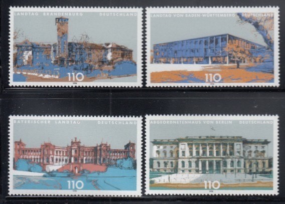 GERMANY Constituent State Parliaments MNH set