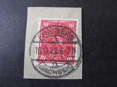 Germany Stamp Scott # 181 Used with Cancel Freiberg / Gachben