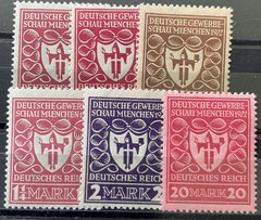 GERMANY 1922 199b-d,200b,203b,204b ** MNH FLAWLESS most often signed BPP (07130