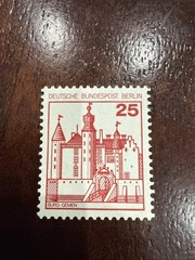 German STAMP GEMEN CASTLE MNH SC 1233