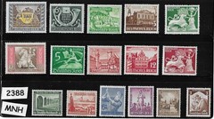 MNH Stamp collection 1930s & 1940s Germany Third Reich Regular postage #2388
