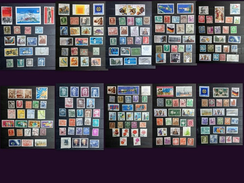 Great Stamp Collection From Germany DDR Danzig Ext With Many Great Sets