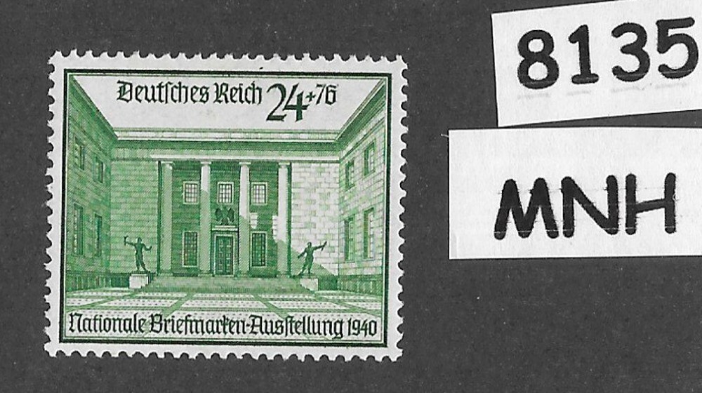 MNH National Stamp exposition Berlin B169 / 1940 Third Reich Germany #8135