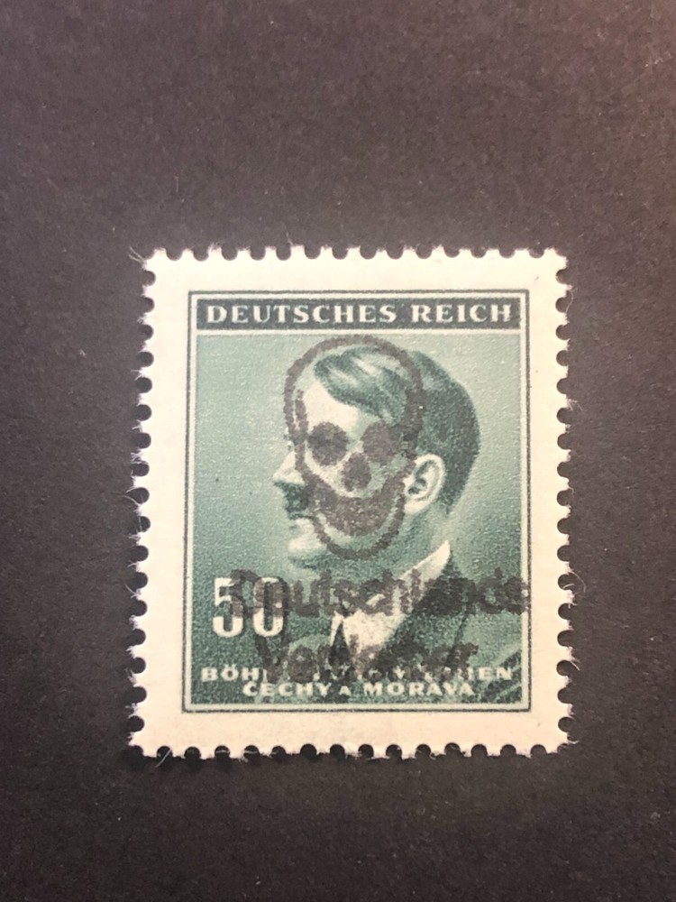 Germany POST WWII-propaganda overprint 50 h. MNH /b4 #126