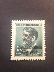 Germany POST WWII-propaganda overprint 50 h. MNH /b4 #126