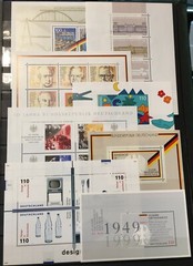 “ 30 “Germany Bundesrepublik,Berlin ALL DIFFERENT Miniature Sheets M/NH