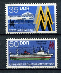 Germany – DDR : Leipzig Fair set from 1986 – used