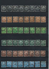 Germany, Deutsches Reich, Nazi, liquidation collection, stamps, Lot,used (BO 1)