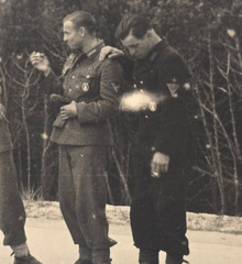 HIGH SEAS FLEET BADGES WW2 German Wehrmacht & Kriegsmarine Photo Postcard RPPC