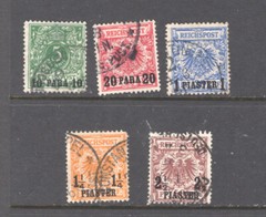 Germnay 8-10 offices in Turkey used nice cancels