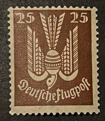 Travelstamps: Germany Deutches Flugpost Stamps Scott #C13/Mi#265-25m Mint MOGH