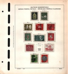 drbobstamps Germany 1949-1959 collection SCV $1003 see description below