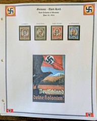 Germany Third Reich Stamp Collection 1931-1940 Historical Events WWII Used
