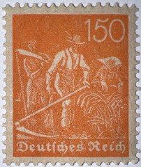 Travelstamps: 1922 Germany DR Deutsches Reich 150pf Stamp Scott #175 MNH OG