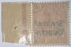 Travelstamps: Germany Bayern Overprint Stamps Sc#180,10pf Mint Watermarked MOGNH