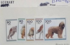 Germany Semi-Postal Dogs Stamps 80+40 80+40 100+50 200+80 Multi-Color Used
