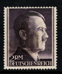 Germany 1945 Castle Obliterate Issue 2m MNH / Signed Richter – S58839