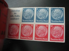 THIRD REICH Mi. #MH 37.1 scarce mint MNH stamp booklet! CV $420.00