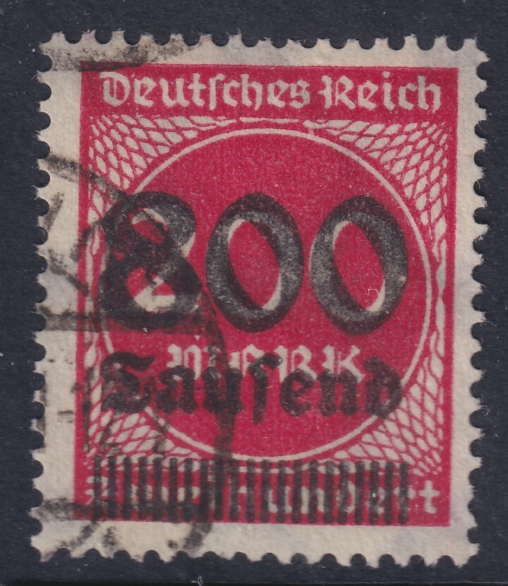 USED CLASSIC GERMANY #263 SURCHARGED ISSUE CV$75.00