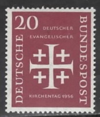 Germany Scott #745, Mint Never Hinged