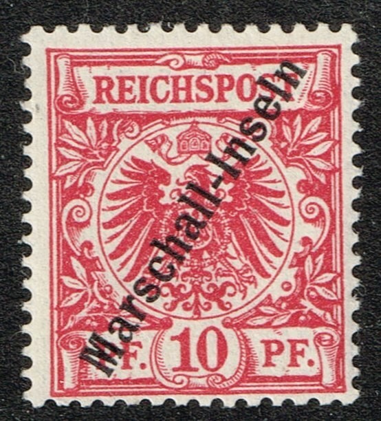 German Colonies – Marshall Islands 1899-1900 Scott #3 OG, NH