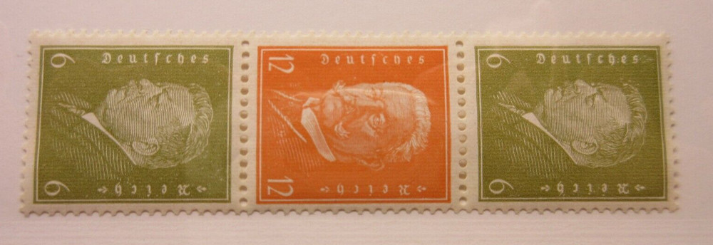 GERMANY Zusammendrucke Michel W47, MINT LIGHTLY HINGED Lot26 Cat €90