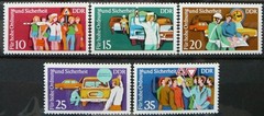 Germany DDR Stamps – Road Safety Education_1975 – MNH.