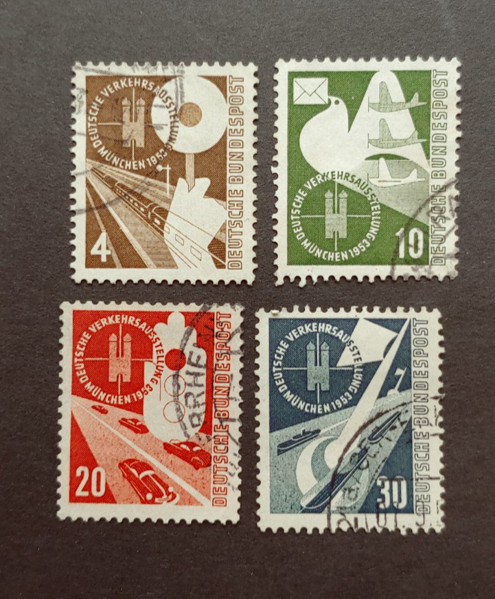 1953 TRAFFIC SET VF USED GERMANY DEUTSCHLAND K18