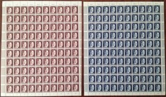 SALE Authentic Stamp Germany 19 Sheet 1941 WWII 3rd Reich Hitler Lot Set MNH