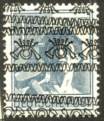 Germany 1948 Bizone NH Michel 40 I DK Inverted Overprint Signed Cat 80Euros (tp)