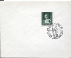 GERMANY Cover 1939 National Day of Art commemorative cancel! Munich🔥MI#700🔥