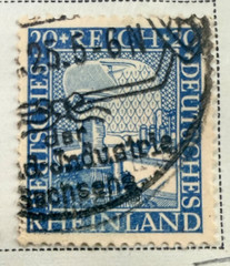 Germany Lot of 19 Stamps – 1924-28 (Scott Catalog 330-349) – RARE ITEMS in LOT!
