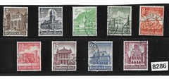 #8286 Stamp set ScB177 – B185 1940 Winter relief fund / Third Reich Germany