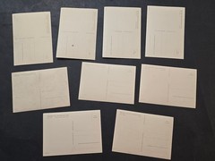 9 German Third Reich Haus der Deutschen Kunst Munich HDK Art NSDAP Postcards