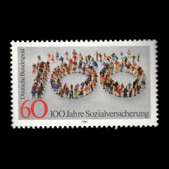 Germany, Scott 1365, Social Insurance, 1981, MNH, 112185