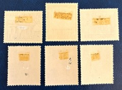 Germany B193-194, B196-199 / 1941 Architecture & Landscape Stamps / MH / Hinged