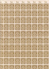Stamp Germany Mi 830 Sc B217 Sheet 1943 WWII War Nuremburg War Era MNH F