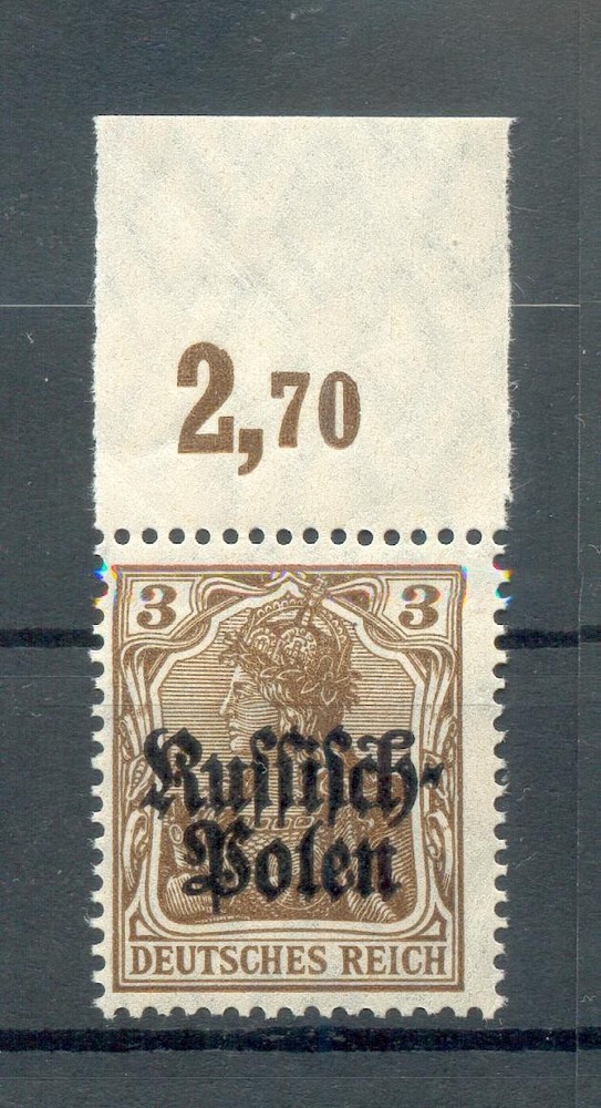 Poland 1 POR Overprint MNH Postfrisch (y73615) – Echt