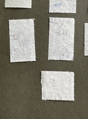 West GERMANY 1956, Used 10 Stamps, VF Condition, See Photos