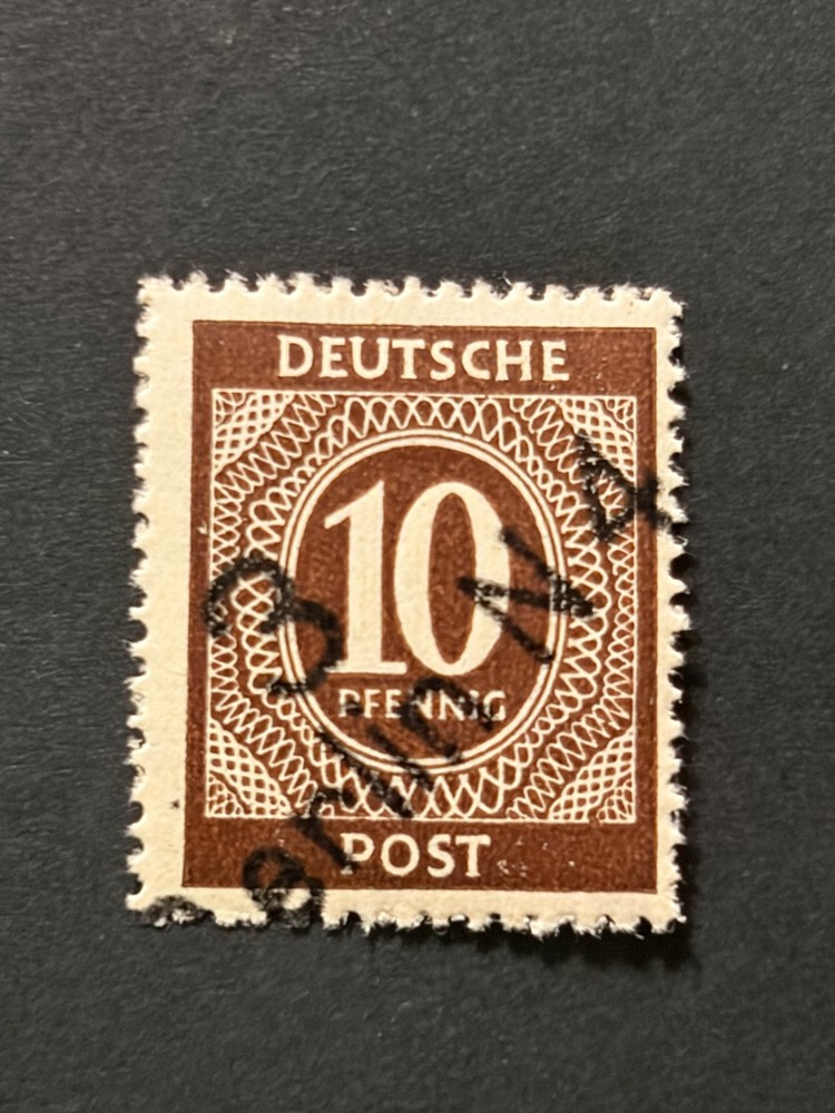 Germany 1948 Post WWII LOCAL overprint (BERLIN) 10 Pf. MNH /s3 #526