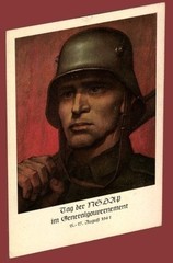 German WW2 Third Reich Postcard Wehrmacht General Government 1941