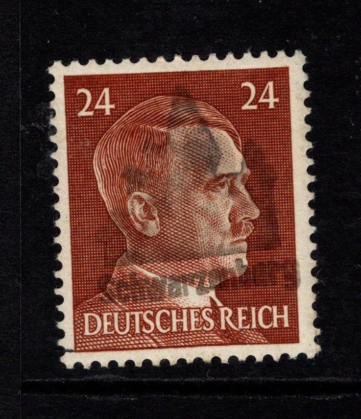Germany 1945 Castle Obliterate Issue 24p MNH / Signed Richter – S58830