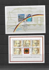 Germany. Set_251104#15SS (U/M, see scans). 15 souvenir sheets.